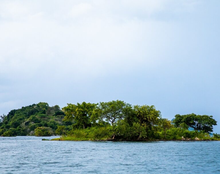 Napoleon Island in Lake Kivu